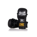 Danger MMA Sparring Gloves - semi leather - Black