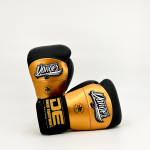 Danger Reborn Boxing Gloves - microfiber - Black/Gold