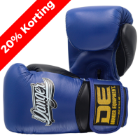 Danger Rocket Boxing Gloves - Leather - Blue