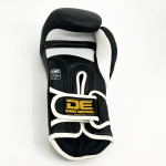 Danger Ultimate Fighter Boxing Gloves - Leather - Black/White