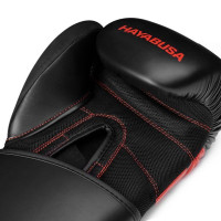 Hayabusa S4 Boxing Gloves - Black/Red