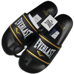 Everlast Side Slippers - Black/Gold