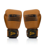 Fairtex BGV21 Legacy Boxing Gloves - genuine leather - Brown