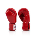 Fairtex Deluxe "Tight-Fit" Boxing Gloves - Red