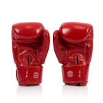 Fairtex Deluxe "Tight-Fit" Boxing Gloves - Red