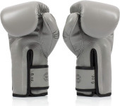 Fairtex Microfiber Boxing Gloves - Grey