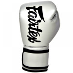 Fairtex Microfiber Boxing Gloves - Grey