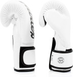 Fairtex Microfiber Boxing Gloves - White