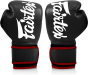 Fairtex Microfiber Boxing Gloves - Black