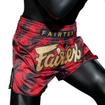 Fairtex Muay Thai Shorts - BS1919 - Red/Black