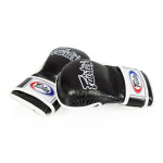 Sparring Gloves – Double Wrist Wrap Closure - Leather