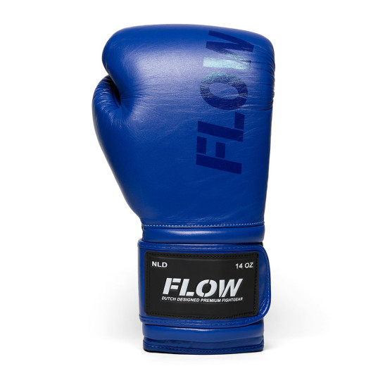 Flow - Challenge Boxhandschuhe - Echtes Leder - Blau