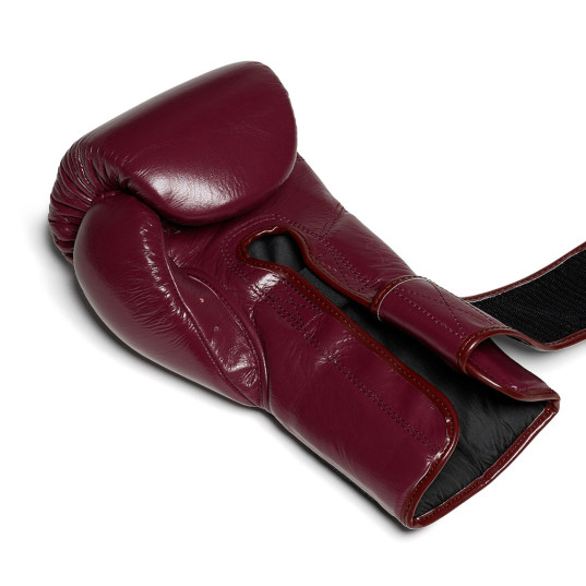Flow - Challenge Boxhandschuhe - Echtes Leder - Dunkelrot