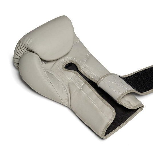 Flow - Challenge Boxhandschuhe - Echtes Leder - Grau