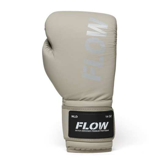 Flow - Challenge Boxhandschuhe - Echtes Leder - Grau