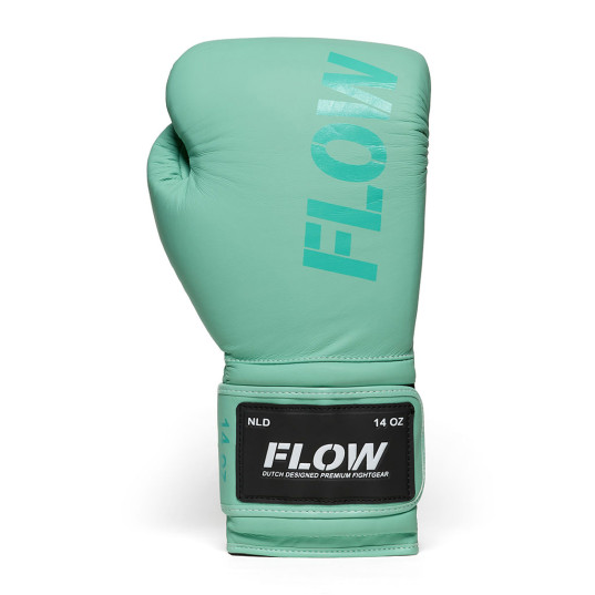 Flow - Challenge Boxhandschuhe - Echtes Leder - Hellgrün
