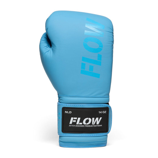 Flow - Challenge Boxhandschuhe - Echtes Leder - Hellblau