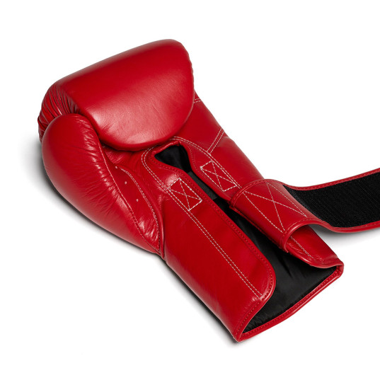 Flow - Challenge Boxhandschuhe - Echtes Leder - Rot