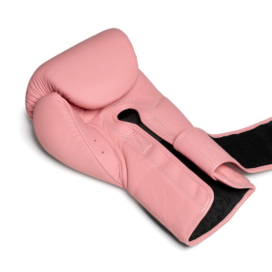 Flow - Challenge Boxhandschuhe - Echtes Leder - Rosa