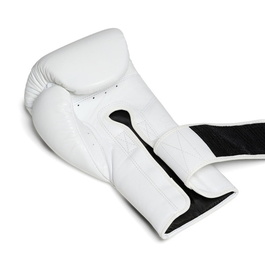 Flow - Challenge Boxhandschuhe - Echtes Leder - Weiß