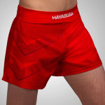 Hayabusa Arrow Kickboxing Short - Red