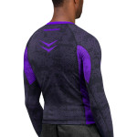 Hayabusa Arrow Ranked Long Sleeve Rashguard - Purple