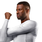 Hayabusa Arrow Ranked Long Sleeve Rashguard - White