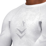 Hayabusa Arrow Ranked Short Sleeve Rashguard - Wit