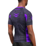 Hayabusa Arrow Ranked Short Sleeve Rashguard - Paars