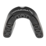 Hayabusa Combat Mouthguard - Black/Red - Adult