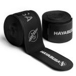 Hayabusa Deluxe Handwraps - Black / Silver - 4,5 meter