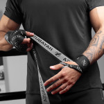 Hayabusa Deluxe Handwraps - Black / Silver - 4,5 meter