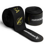 Hayabusa Deluxe Handwraps - Black / Gold - 4,5 meter