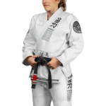 Hayabusa Goorudo 3 Gold Weave Jiu Jitsu Gi - White