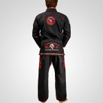 Hayabusa Goorudo 3 Gold Weave Jiu Jitsu Gi - Black / Red