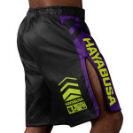 Hayabusa Icon Fight Shorts - Black / Neon