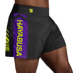 Hayabusa Icon Kickboxing Shorts - Black / Neon