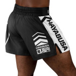 Hayabusa Icon Kickboxing Shorts - Black / White