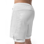 Hayabusa Layered Performance Shorts - Men - Light Grey