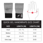 Hayabusa Quick Gel Handwraps - Grey