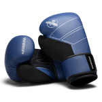 Hayabusa S4 Boxing Gloves - Leather - Blue