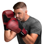 Hayabusa S4 Boxing Gloves - Leather - Red