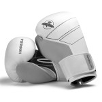 Hayabusa S4 Boxing Gloves - Leather - White