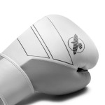 Hayabusa S4 Boxing Gloves - Leather - White