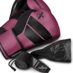 Hayabusa S4 Boxing Gloves - Wine Red