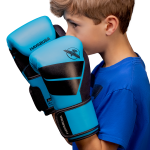 Hayabusa S4 Youth Boxing Gloves - Cyan