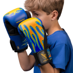 Hayabusa S4 Youth Boxing Gloves - Flames