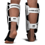 Hayabusa S4 Youth Shinguards - White