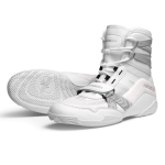 Hayabusa Strike Boxing Shoes - White