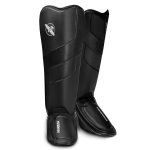 Hayabusa T3 Full-Back Shin Guards - Black